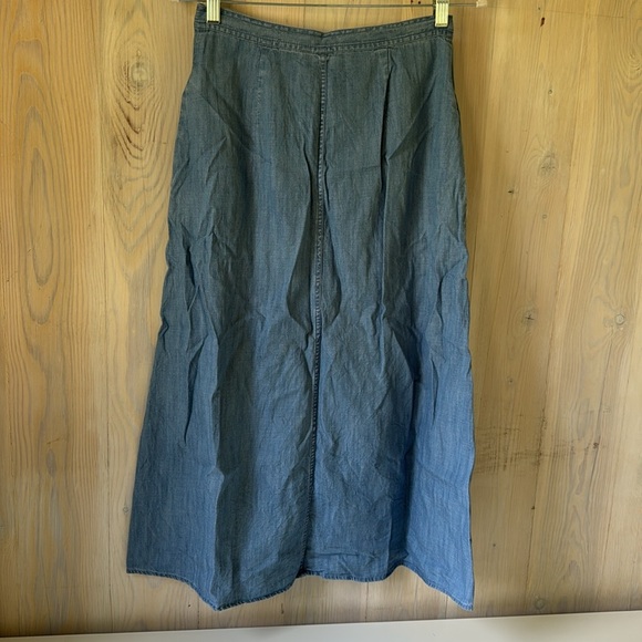 Gap Denim Maxi Skirt Size 4 - Picture 2 of 7